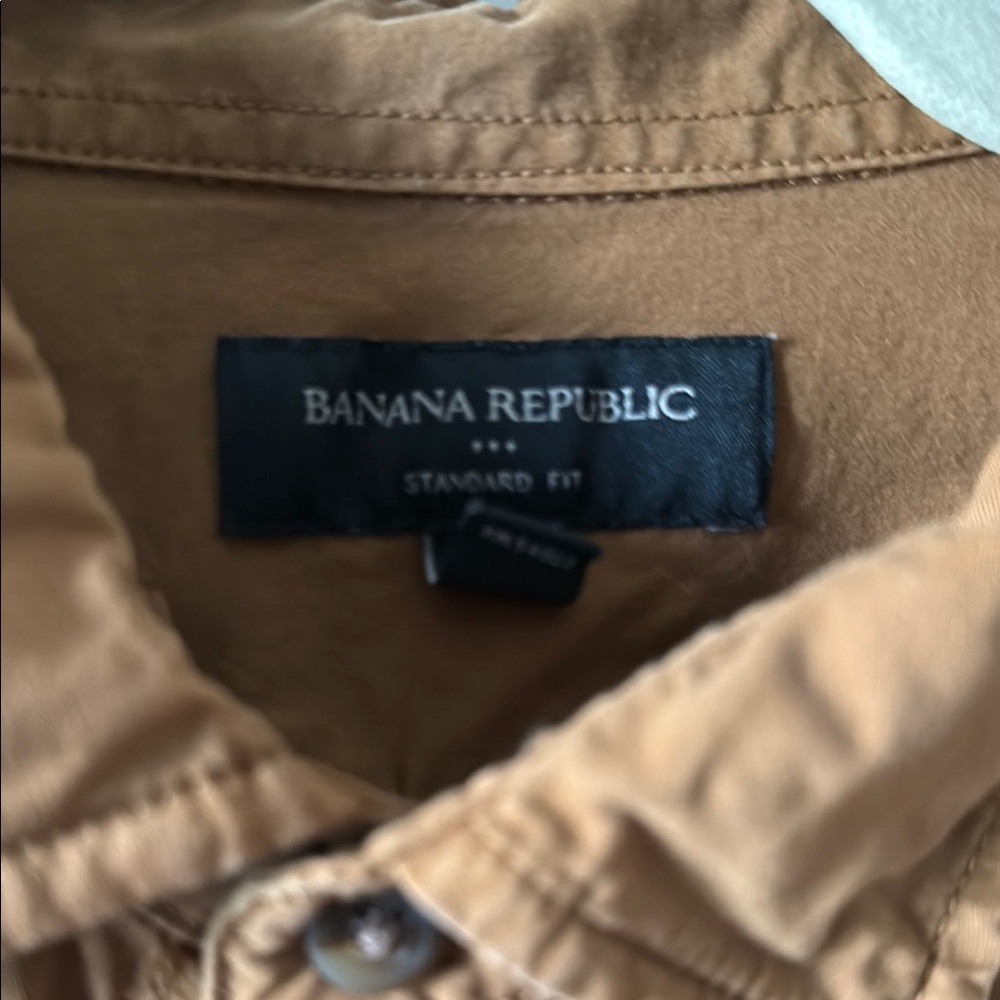 Brown Button-Up Shirt - Picture 3 of 4